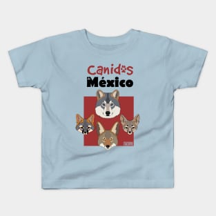 Canidos de Mexico Kids T-Shirt